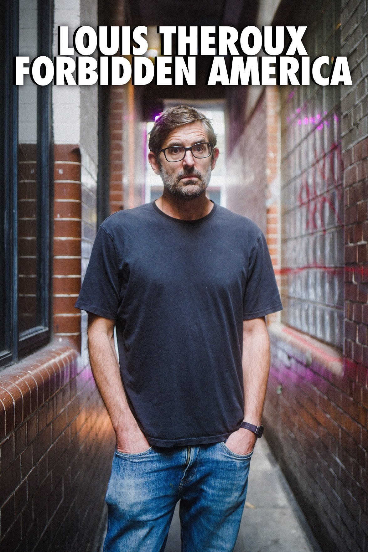 Louis Theroux's Forbidden America poster