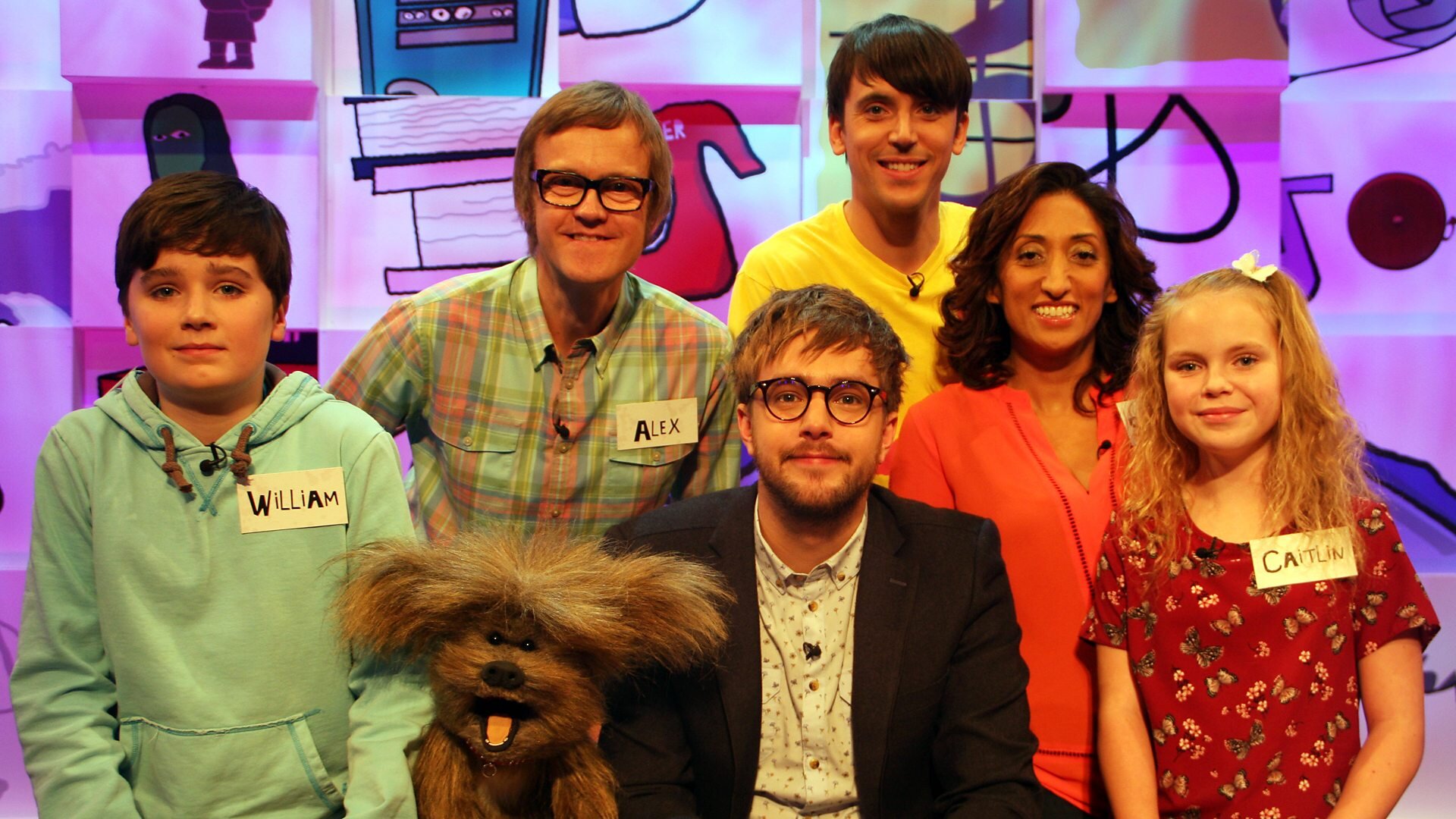 The Dog Ate My Homework S3 E07 – Ed Petrie, Alex Riley, Shazia Mirza, Dodge T Dog
