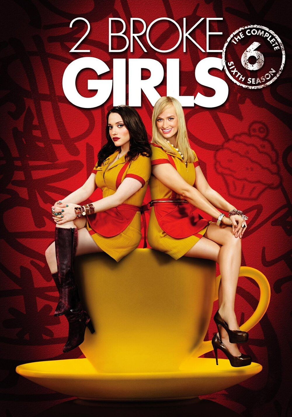 2 Broke Girls Season 6 poster