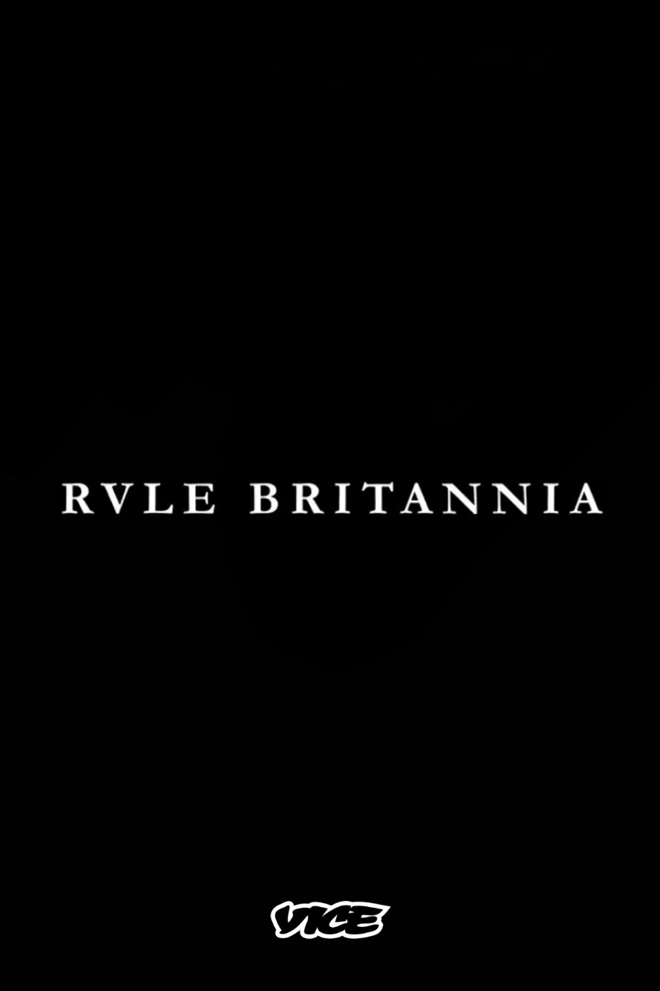 Rule Britannia poster