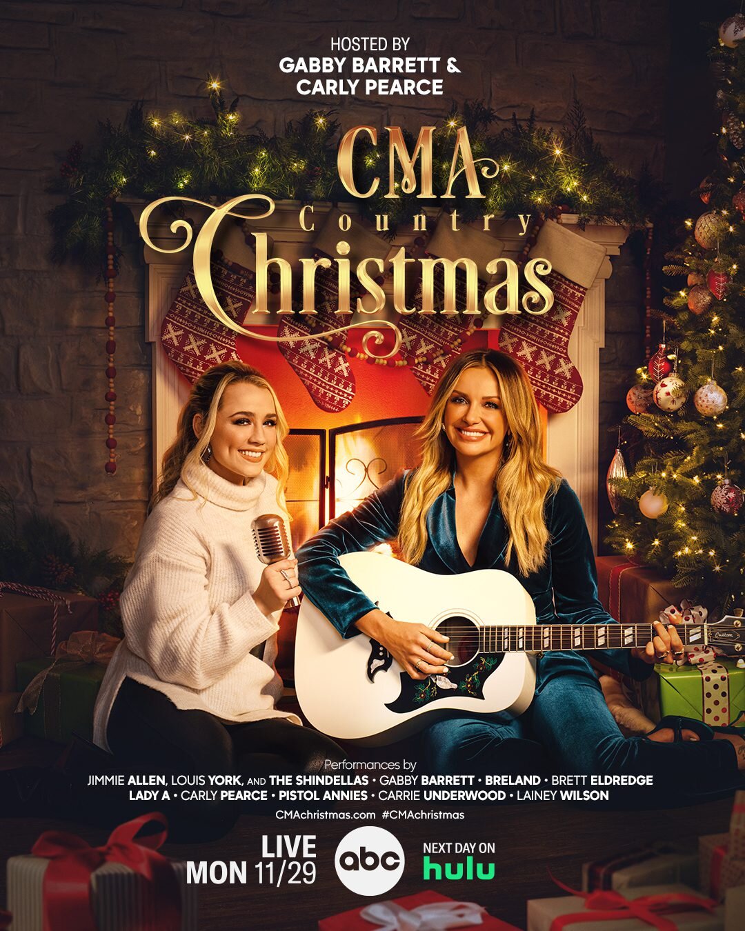 CMA Country Christmas Season 2021 poster