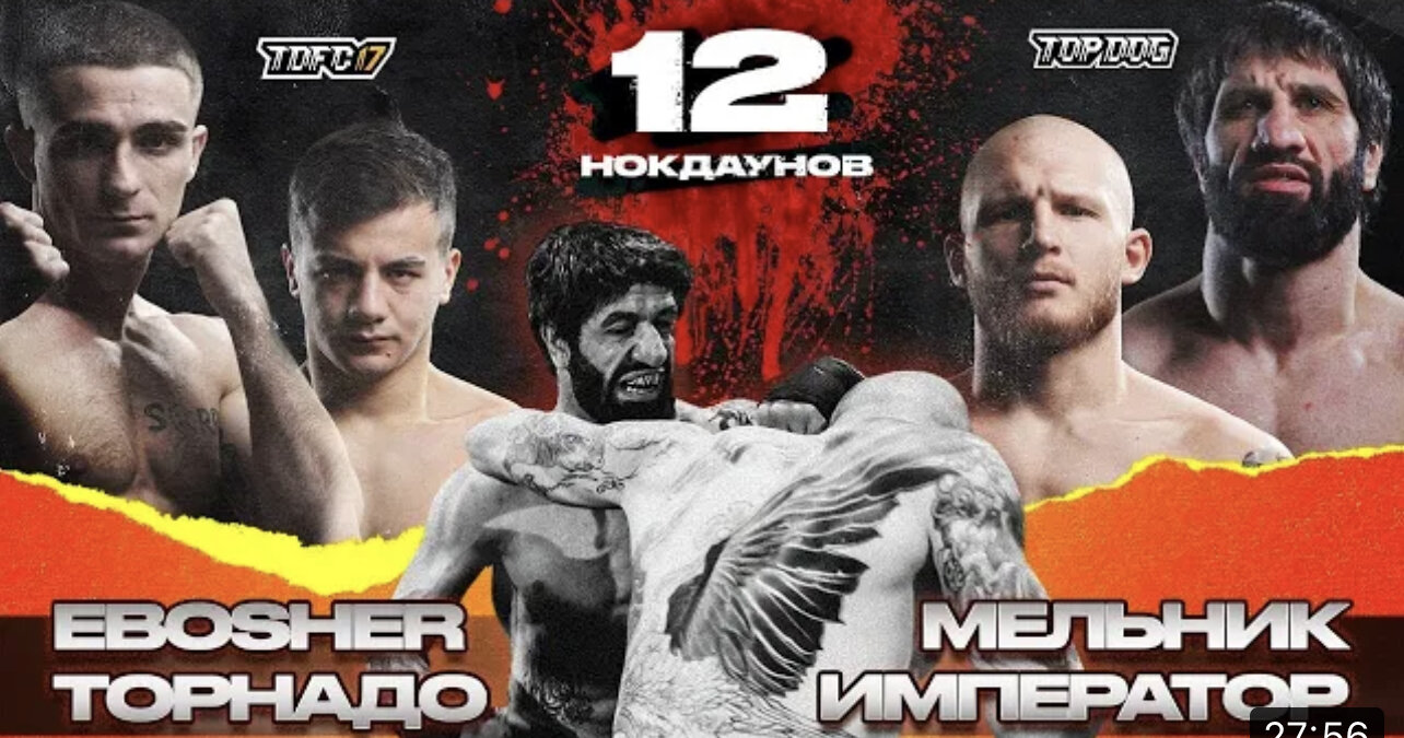 Top Dog Fighting Championship S17 E03 – 12 НОКДАУНОВ