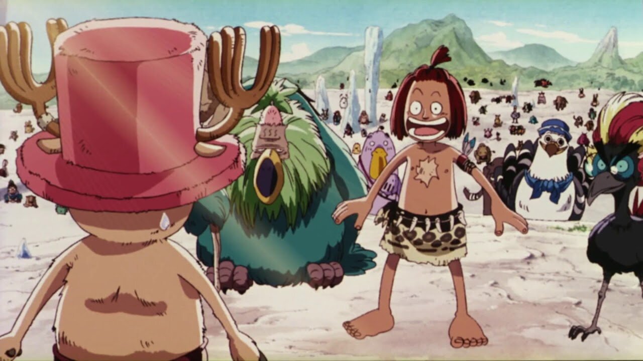 Chopper's Kingdom On The Island Of Strange Animals Chopper's Kingdom on the Island of Strange Animals - One Piece S02