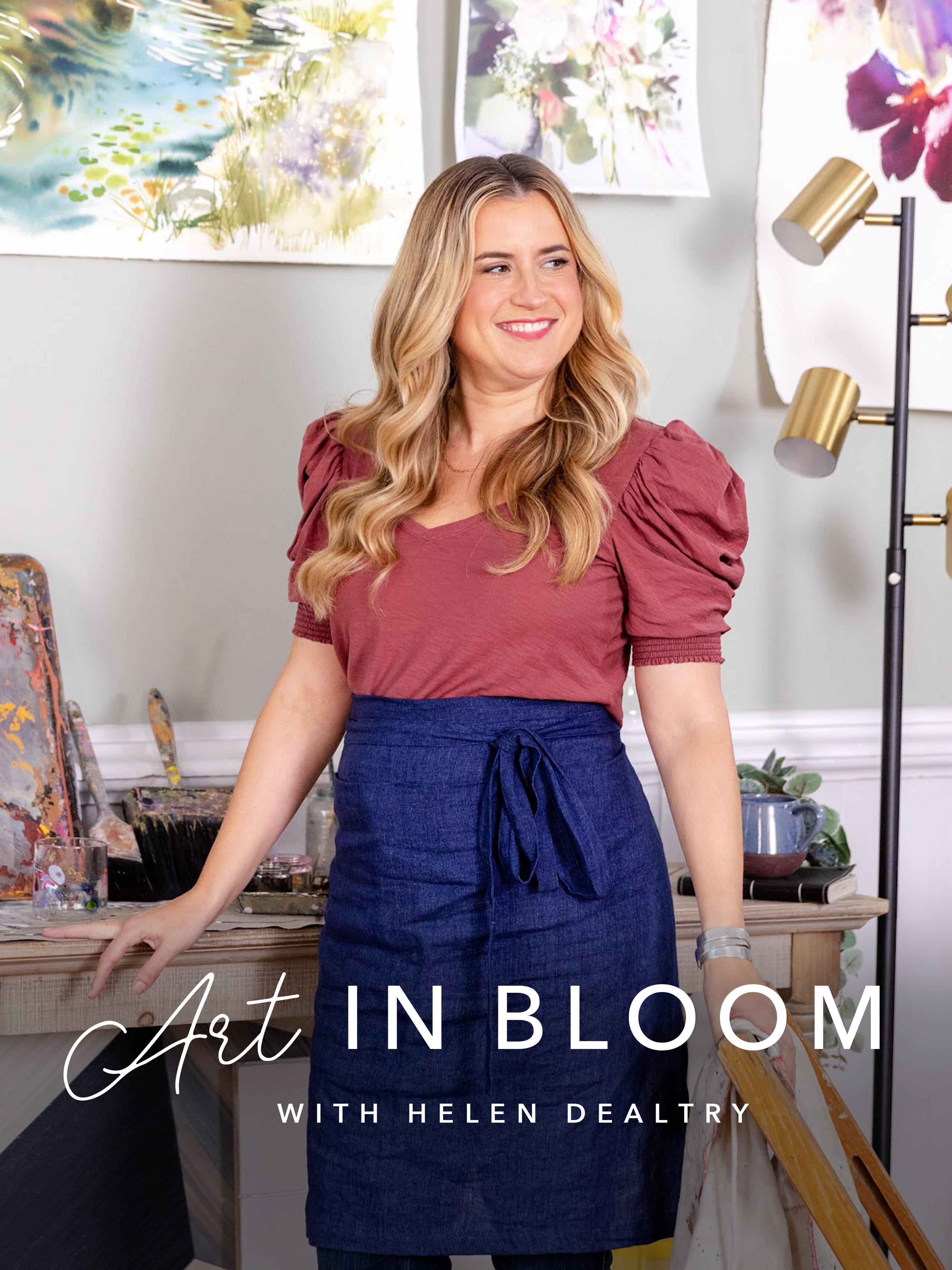 Art in Bloom with Helen Dealtry poster