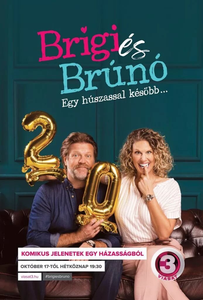 Brigi és Brúnó – official series poster, VIASAT3