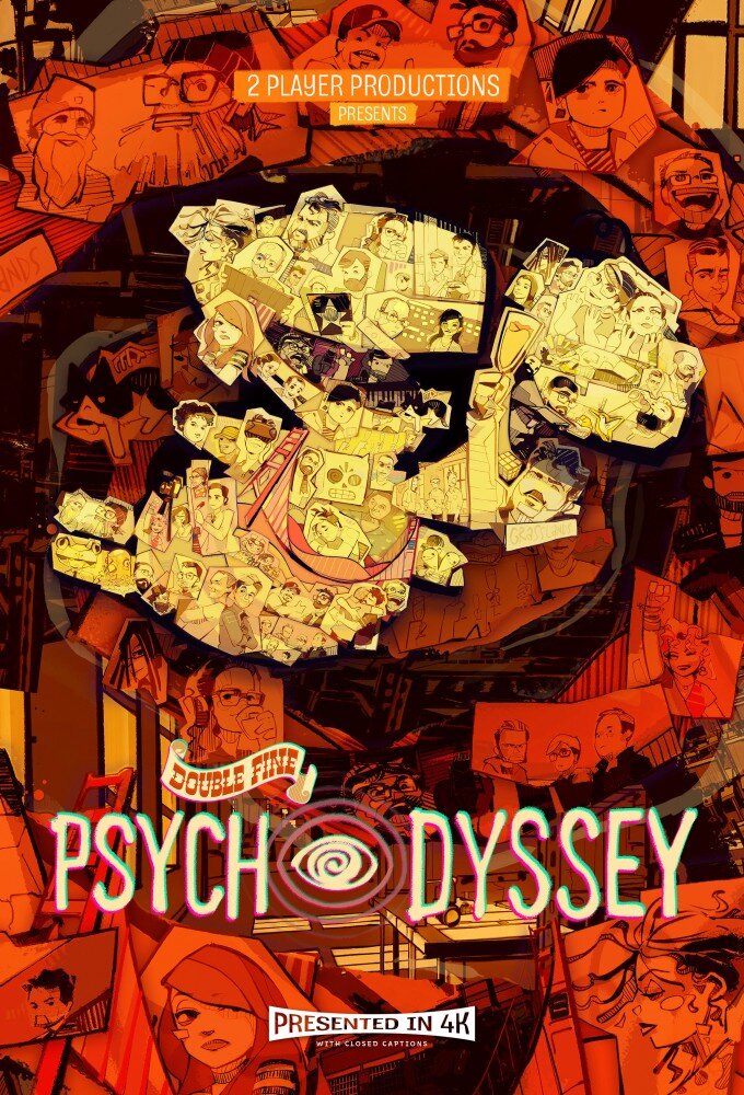 Double Fine PsychOdyssey poster