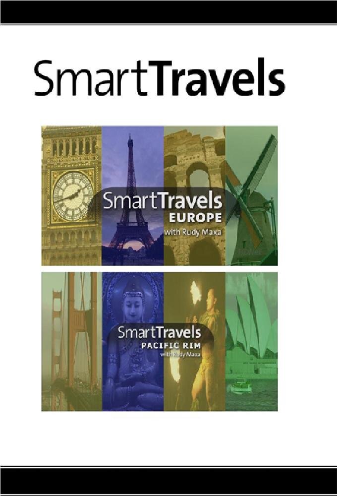 Smart Travels with Rudy Maxa – official series poster, PBS