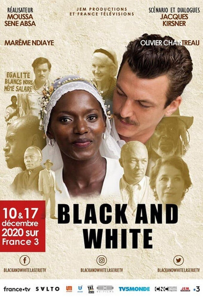 Black and White poster