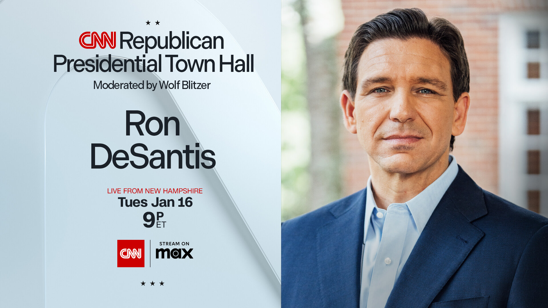 CNN Republican Presidential Town Hall with Governor Ron DeSantis CNN