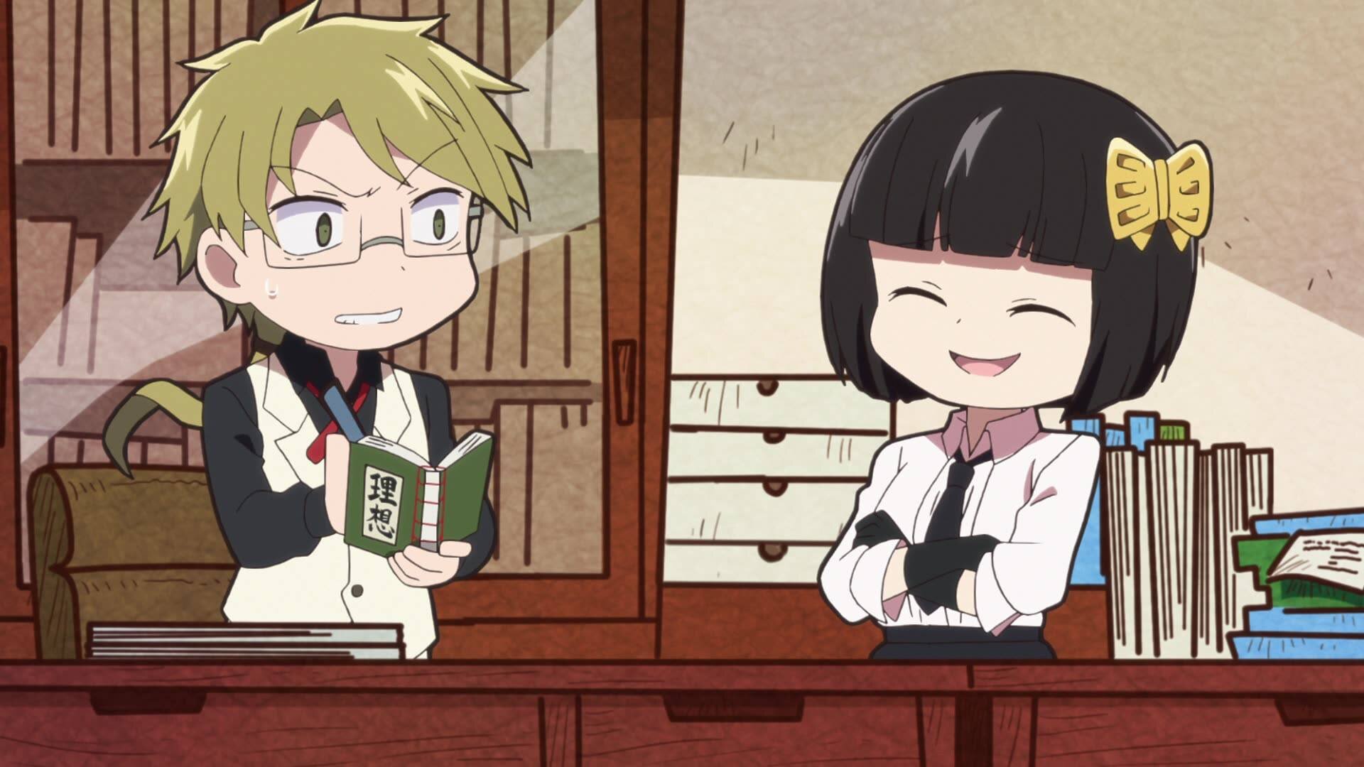 Bungou Stray Dogs Wan! S1 E09 – Dr. Yosano's Whoopsies! Forgetfulness / Miscellany on Shrimp Tails / Me Drawing You Drawing Me