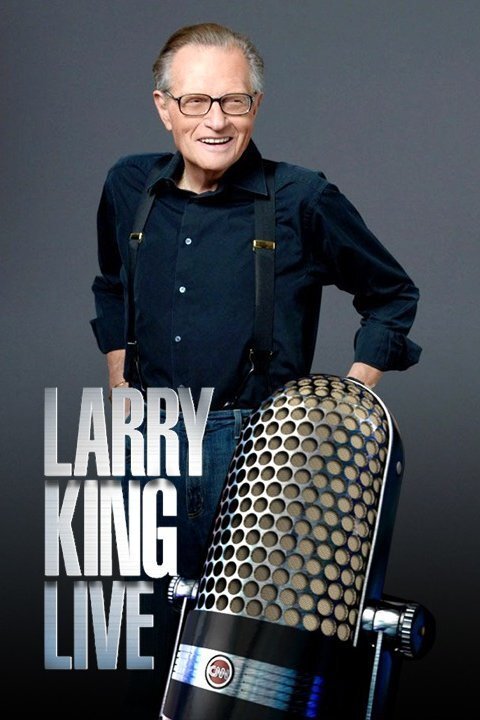 Larry King Live – official series poster, CNN