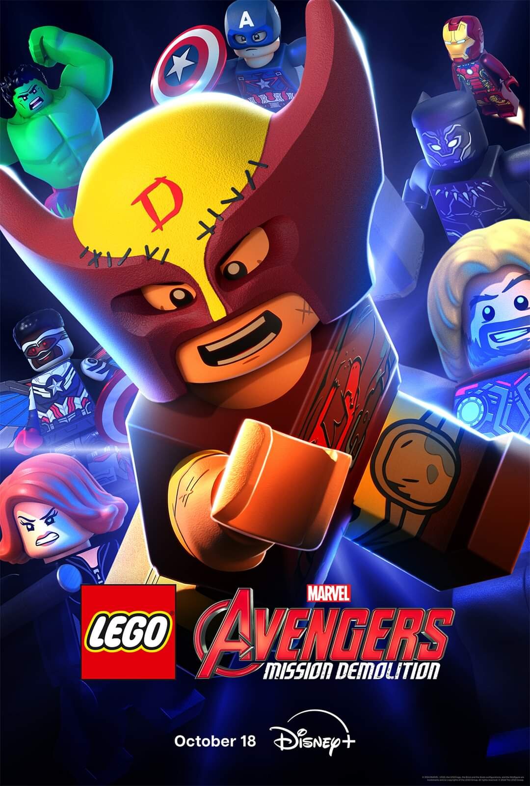 LEGO Marvel Avengers poster