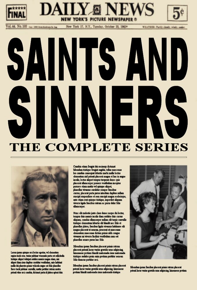 Saints and Sinners poster