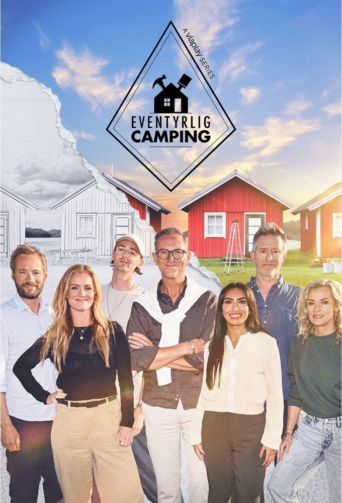 Eventyrlig Camping poster