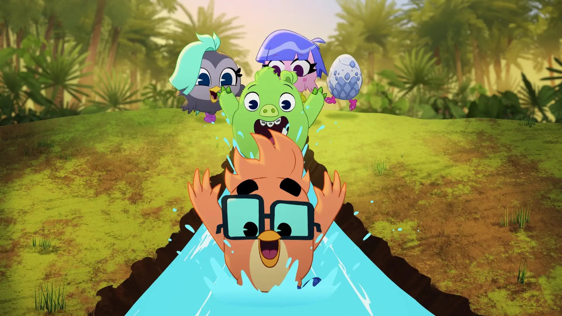 Angry Birds Mystery Island A Hatchlings Adventure S1 E22 – Don't Go Misplacin' Waterfalls
