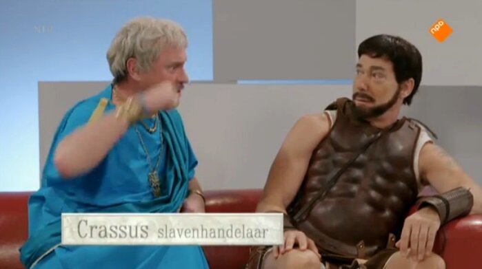 Welkom bij de Romeinen S1 E05 – Spartacus en Crassus