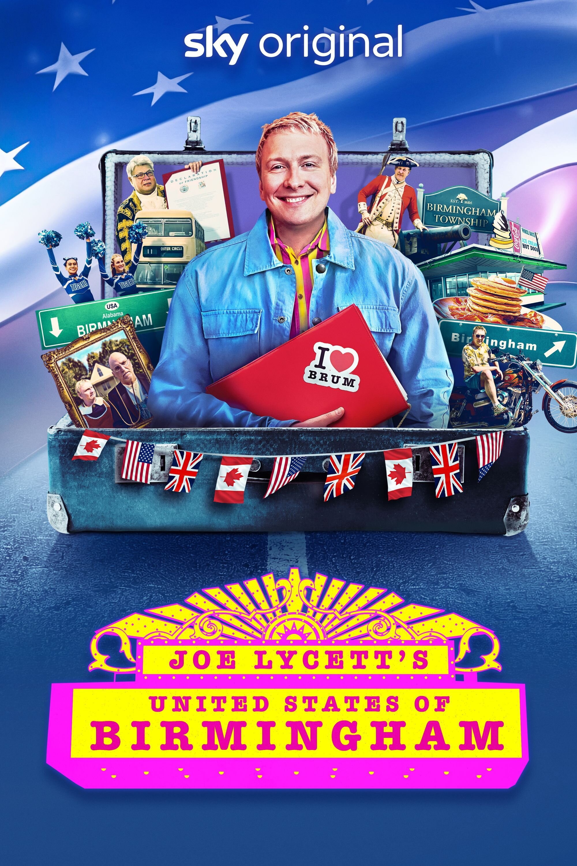 Joe Lycett's United States of Birmingham poster