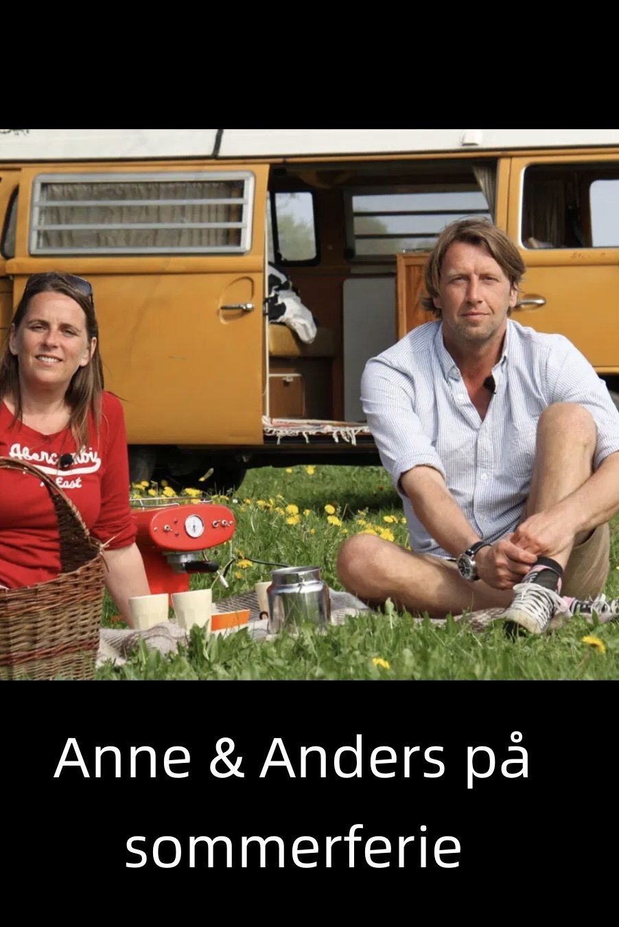 Anne og Anders på sommerferie poster