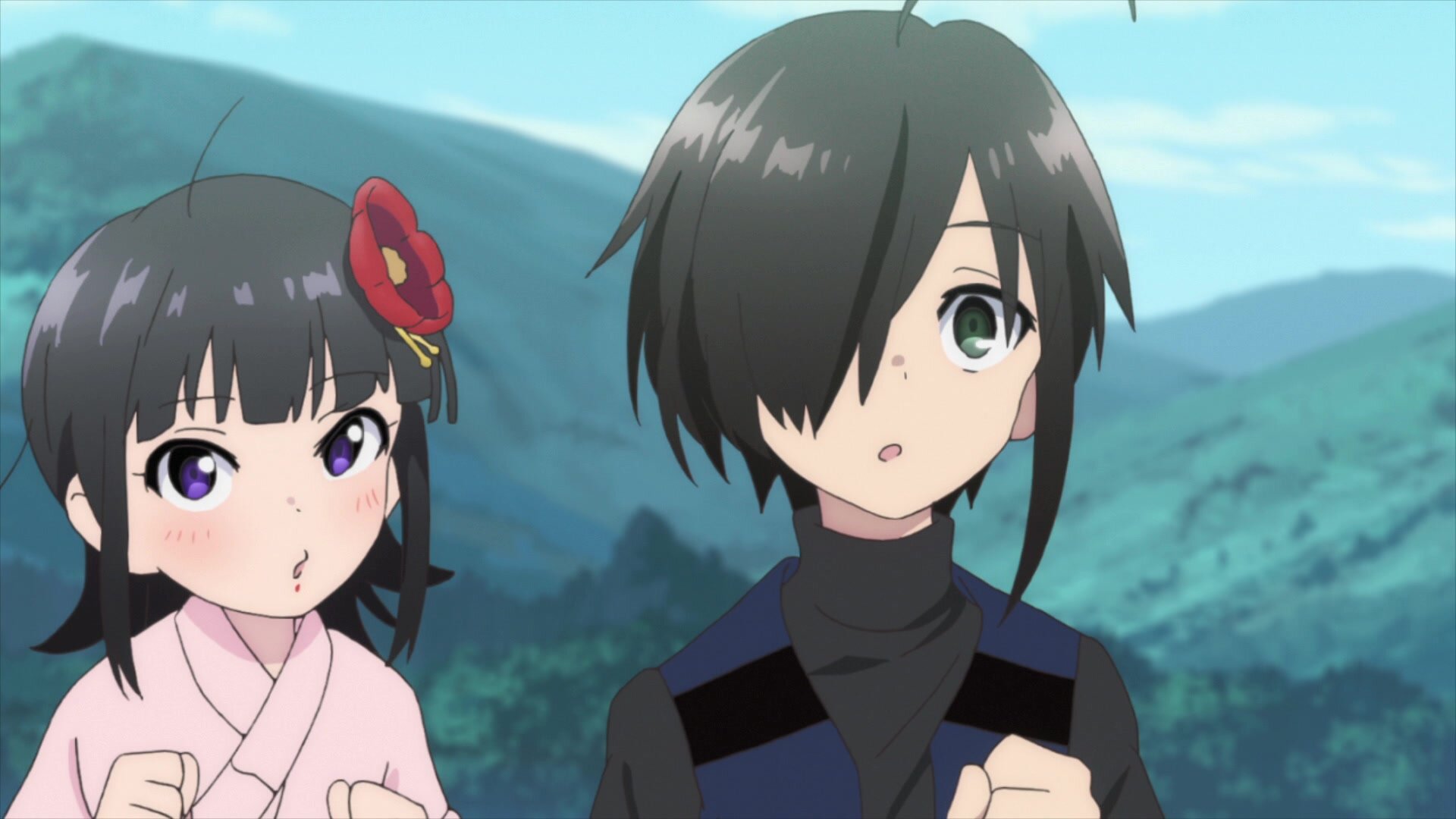 Kiitaro's yokai picture diary S1 E03 – Nobiagari and Nurikabe
