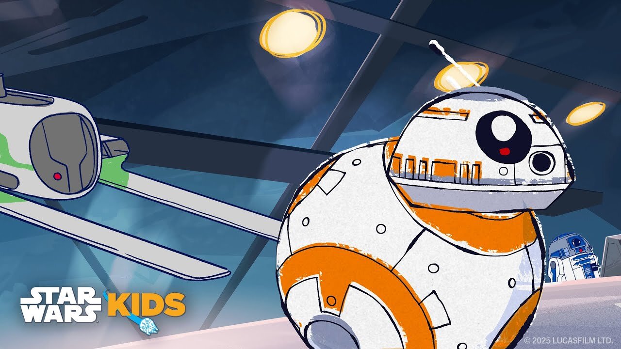Droid Diaries S1 E01 – R2-D2 and BB-8's Messy Mission!