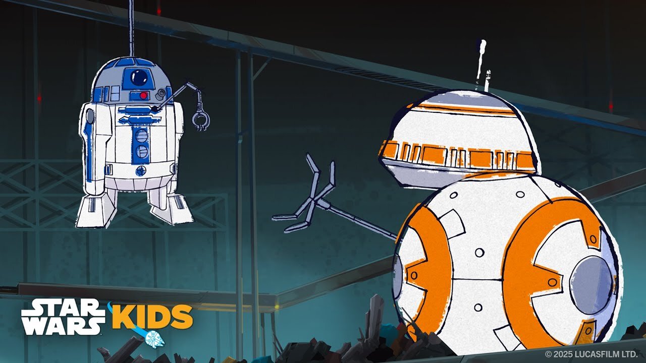 Droid Diaries S1 E02 – R2-D2 and BB-8's Quest for a New Arm!