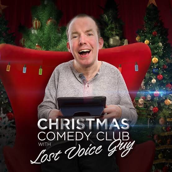 Christmas Comedy Club with Lost Voice Guy poster