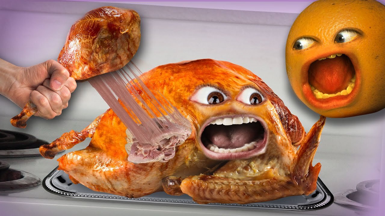 The Annoying Orange S11 E54 – Turkey Jerky!