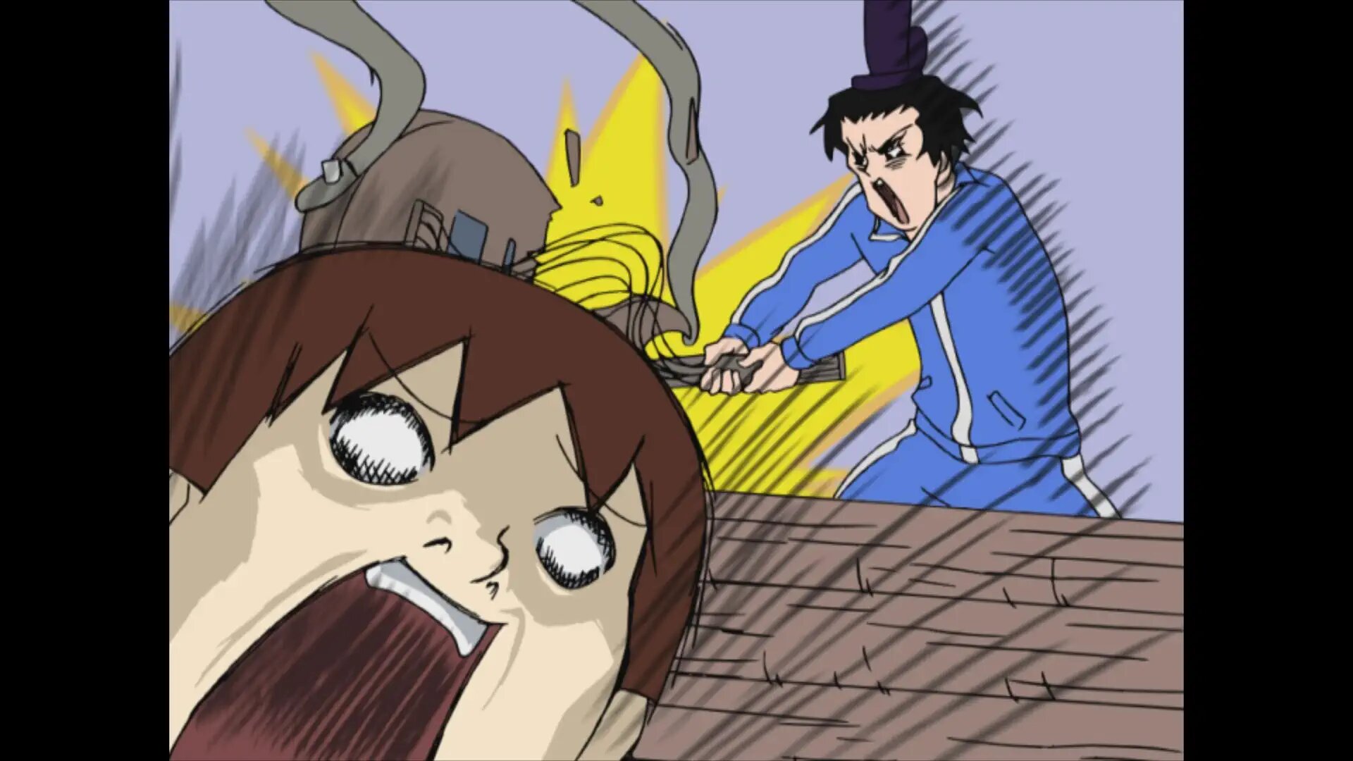 Masuda Kousuke Gekijou Gag Manga Biyori S2 E03 – Shotoku Taishi's Fun Wooden Building!