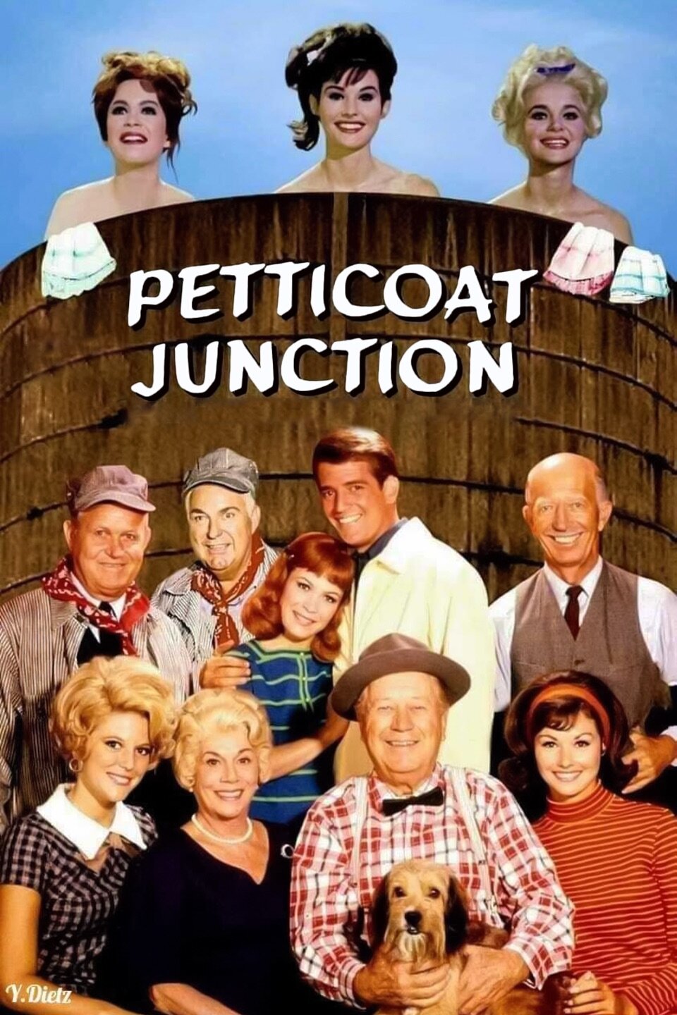 Petticoat Junction – official series poster, CBS