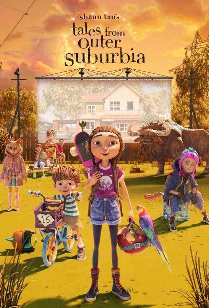 Shaun Tan's Tales from Outer Suburbia poster