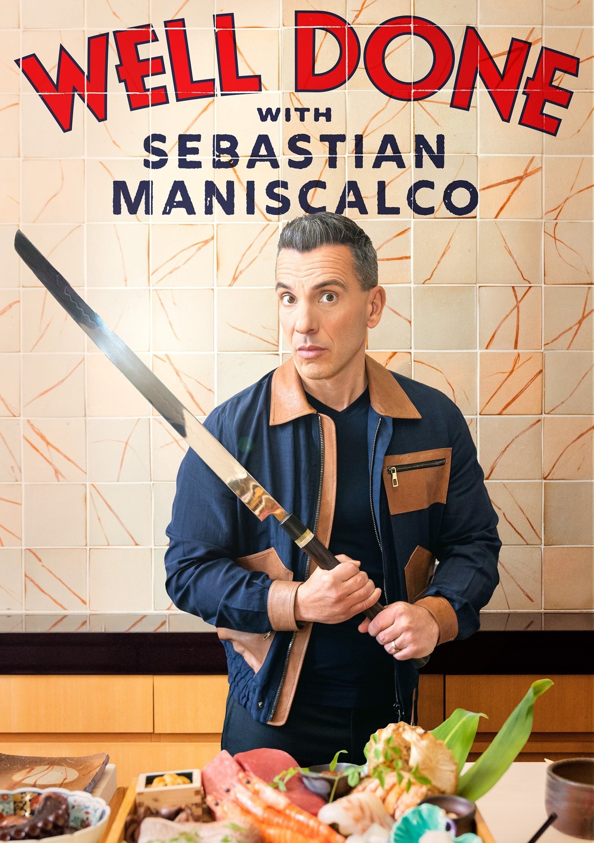 Well Done with Sebastian Maniscalco – official series poster, discovery+