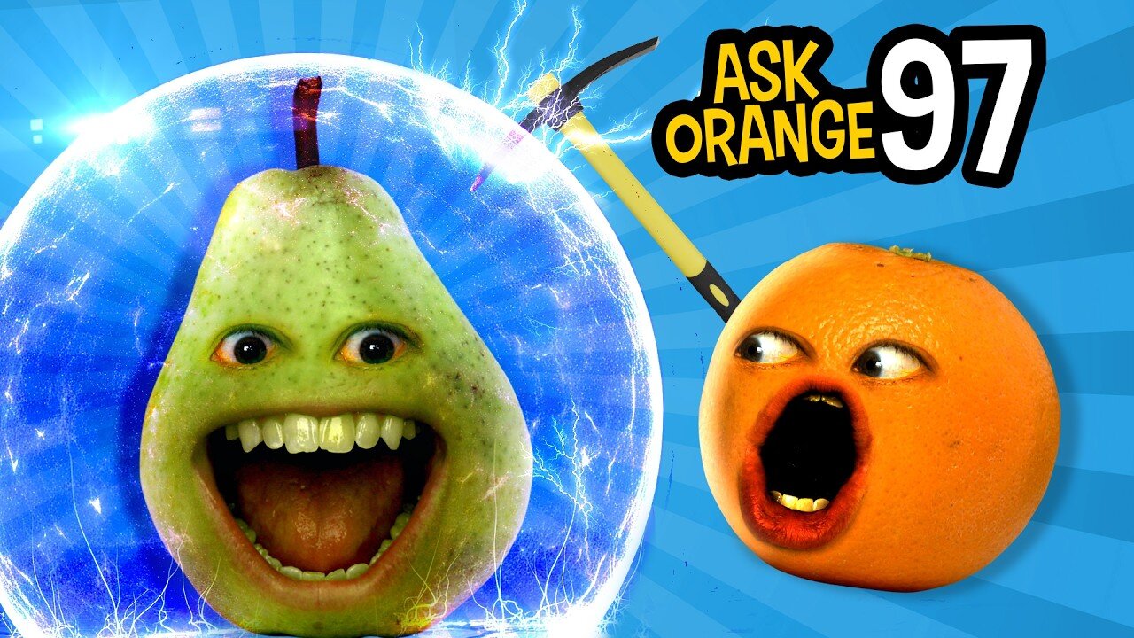 The Annoying Orange S18 E03 – Ask Orange #97 - Pear is Immune?!