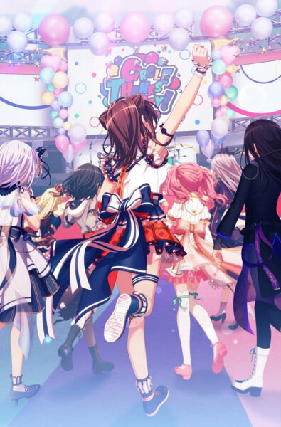 BanG Dream! Girls Band Party!: 5th Anniversary Animation - CiRCLE Thanks Party! poster