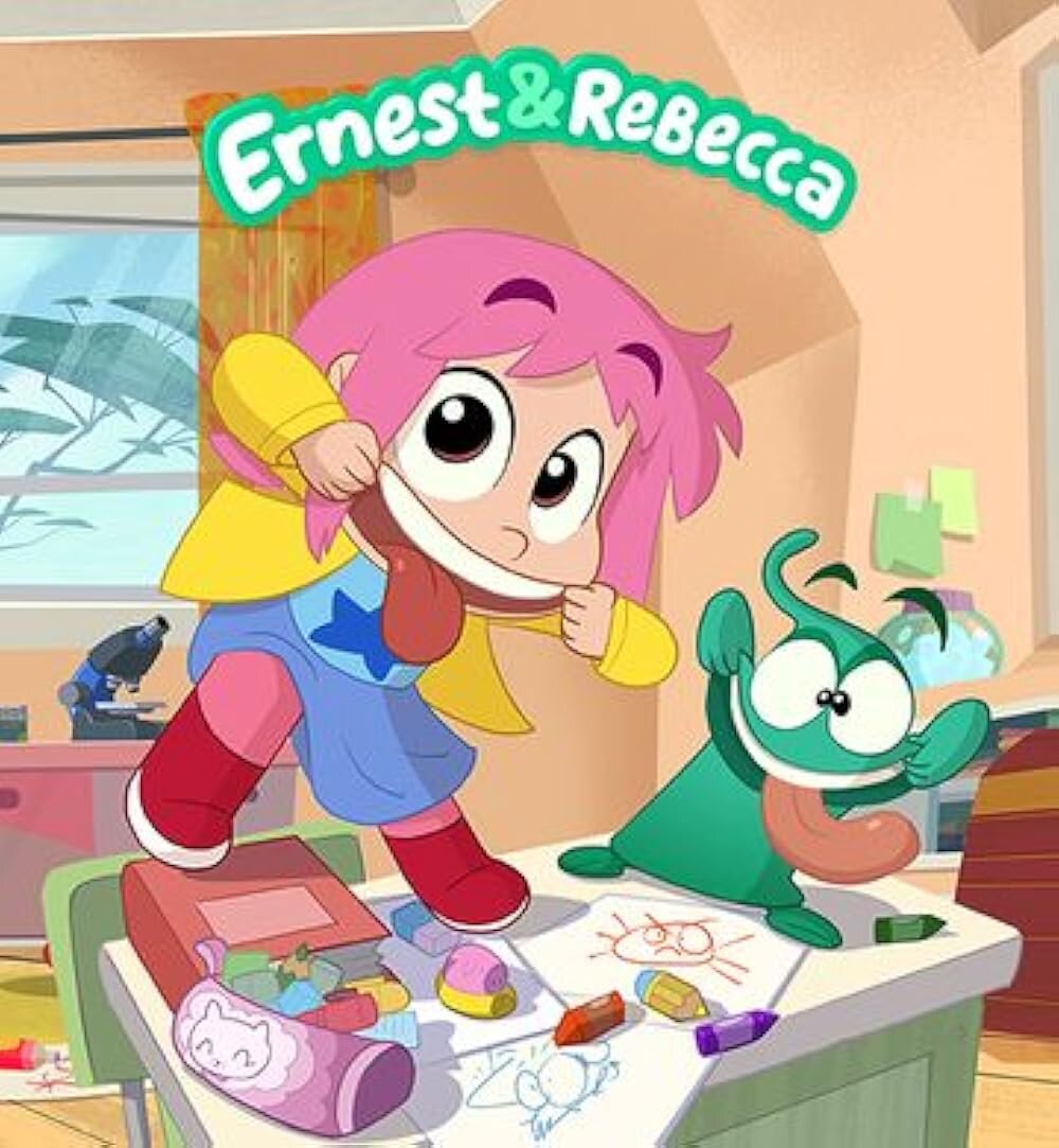 Ernest et Rebecca – official series poster, TF1