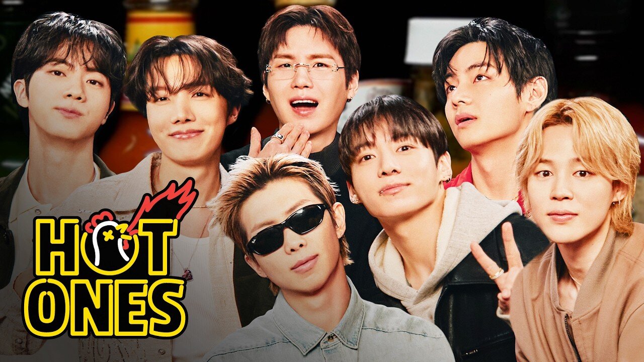 Hot Ones S29 E12 – BTS Breaks Another Record While Eating Spicy Wings