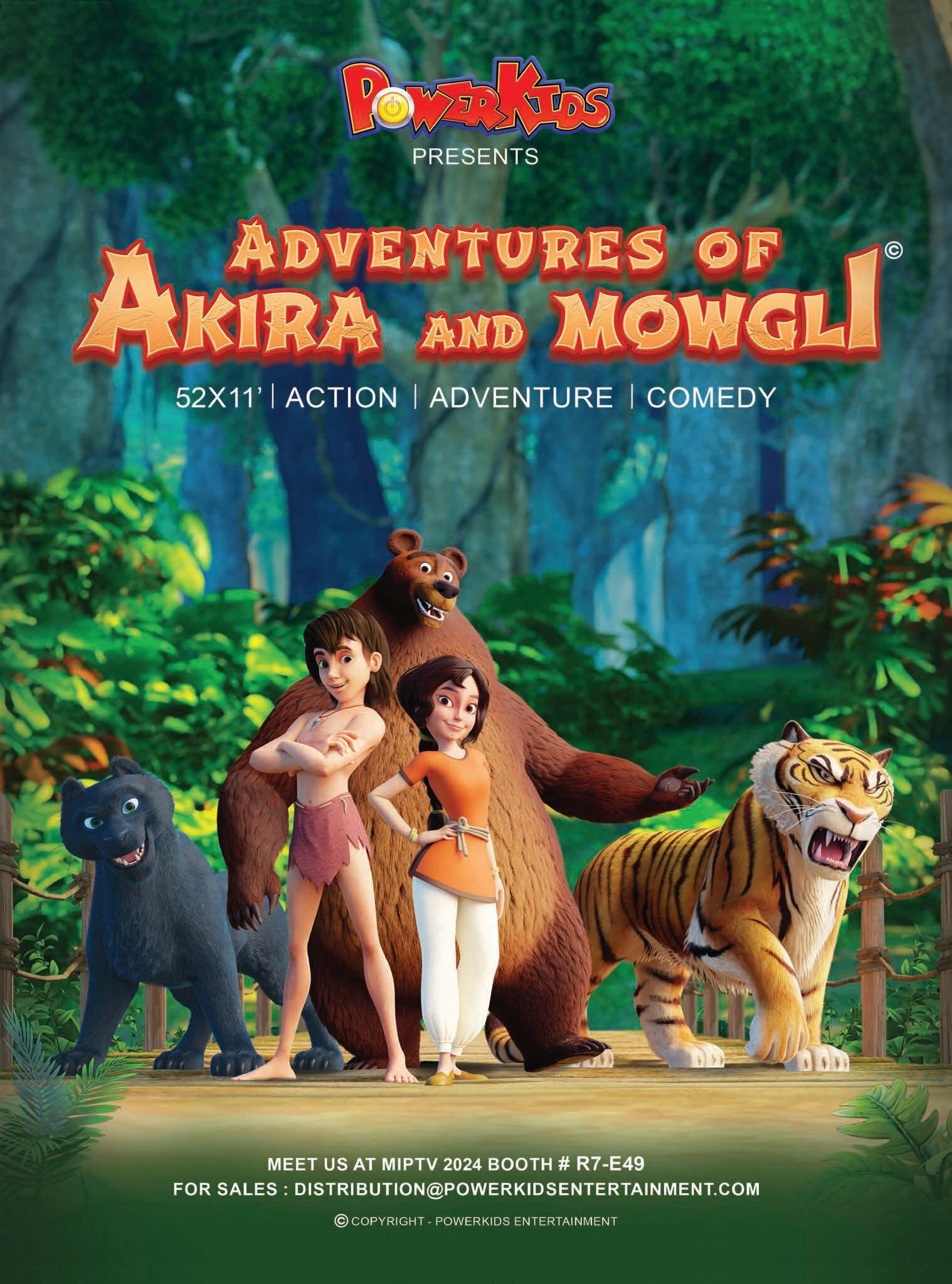 Adventures of Akira and Mowgli poster