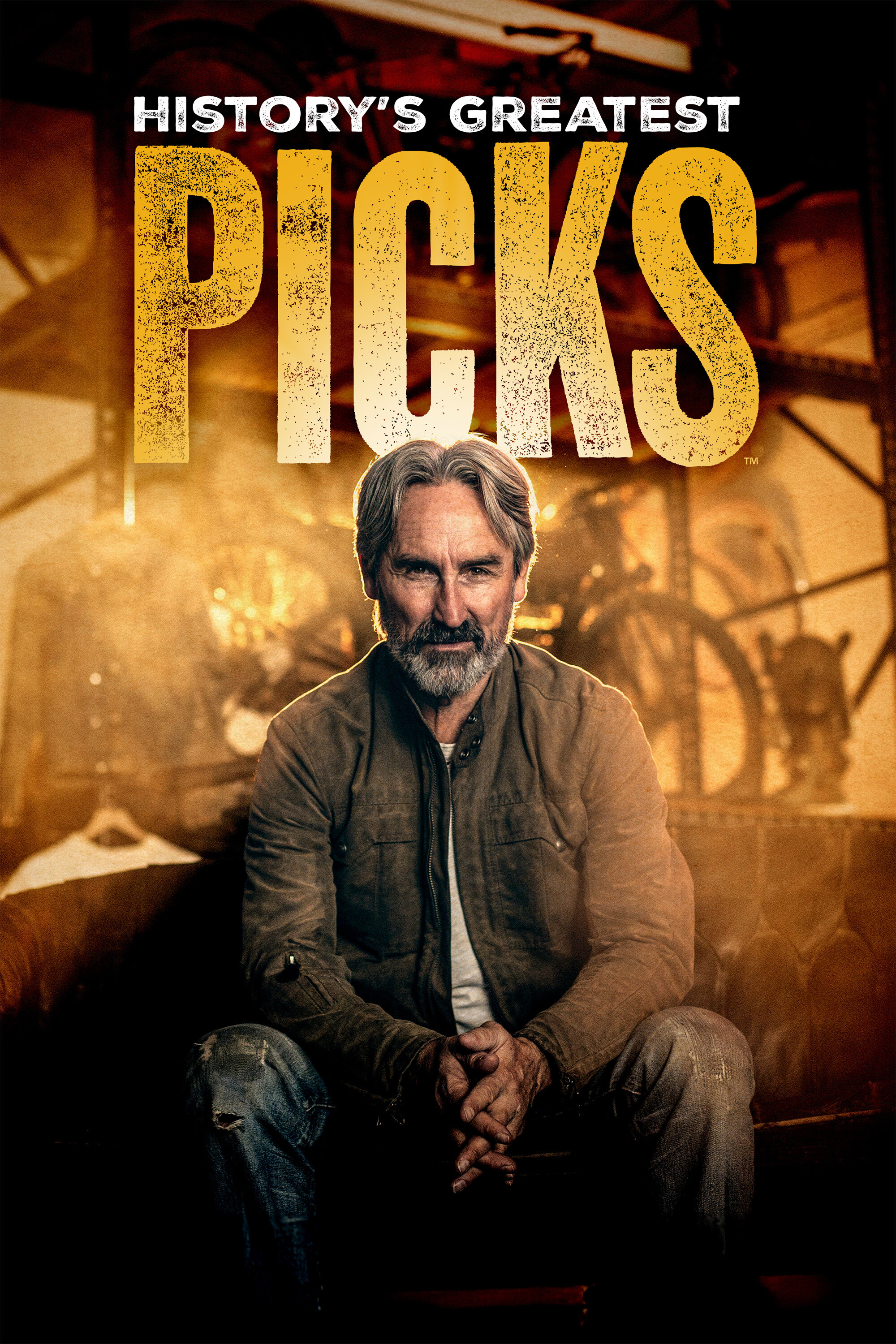 History's Greatest Picks with Mike Wolfe – official series poster, History