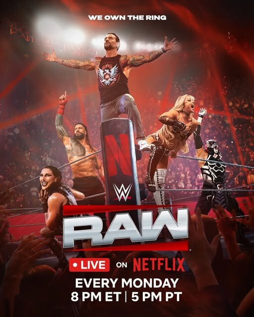 WWE Monday Night RAW poster
