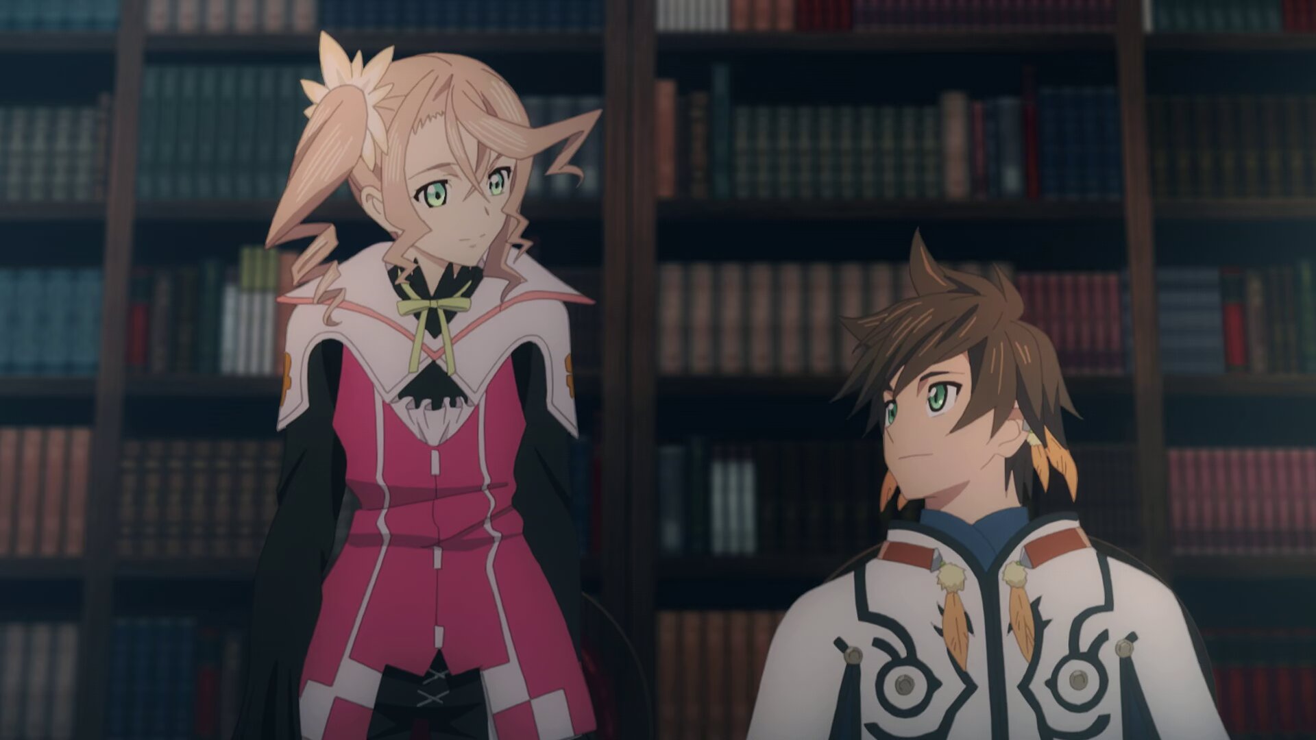 A46738 Tales of Zestiria the X Can badge Sorey & Alisha Diphda